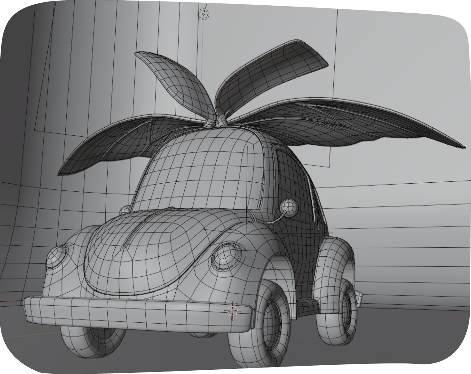3D model auta Beetle
