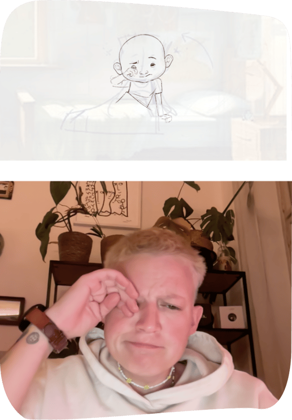 Snímek z procesu