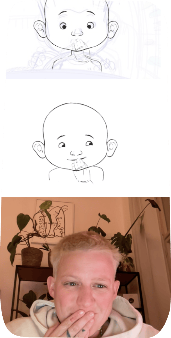 Snímek z procesu