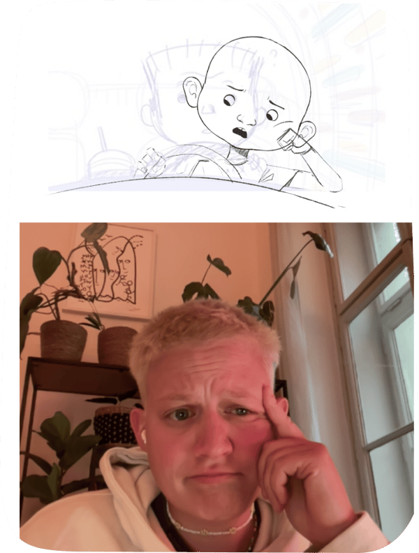 Snímek z procesu